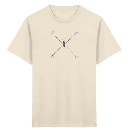 Wasserläufer von oben - Kinder Bio T-Shirt
