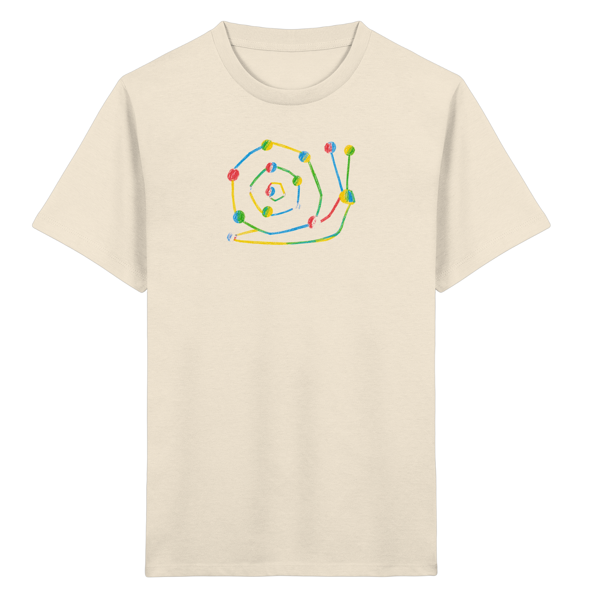 Farbpunkt-Schnecke Kinder T-Shirt