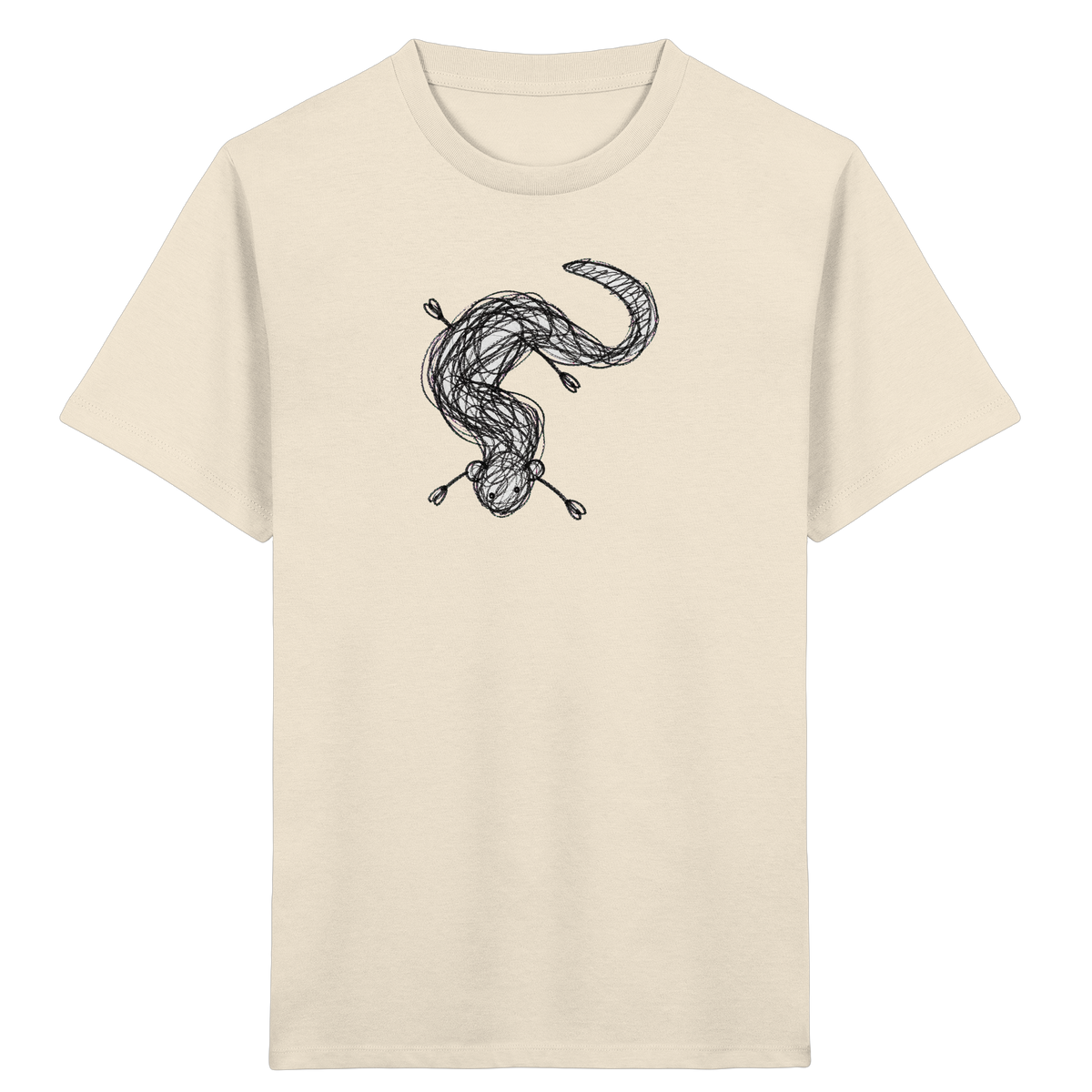 Frettchen von oben Kinder-Shirt - Kinder Bio T-Shirt