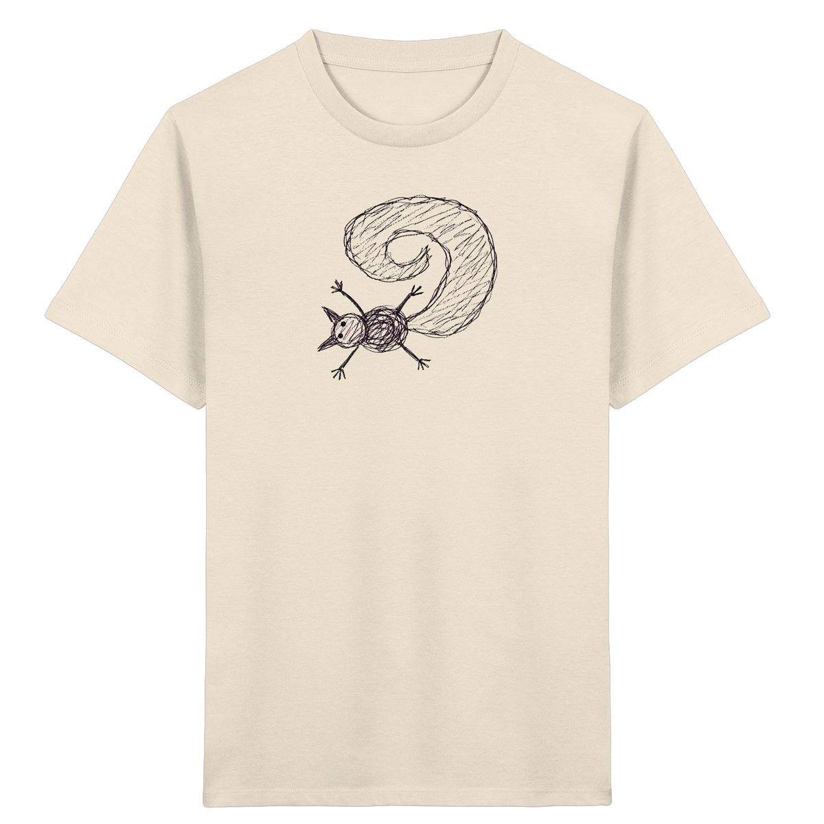 Eichhörnchen von oben Shirt - Kinder Bio T-Shirt