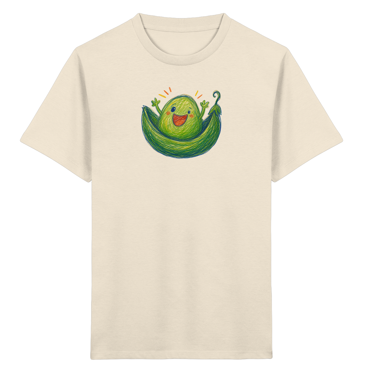 Kichererbse Monster Kinder Shirt - Kinder Bio T-Shirt