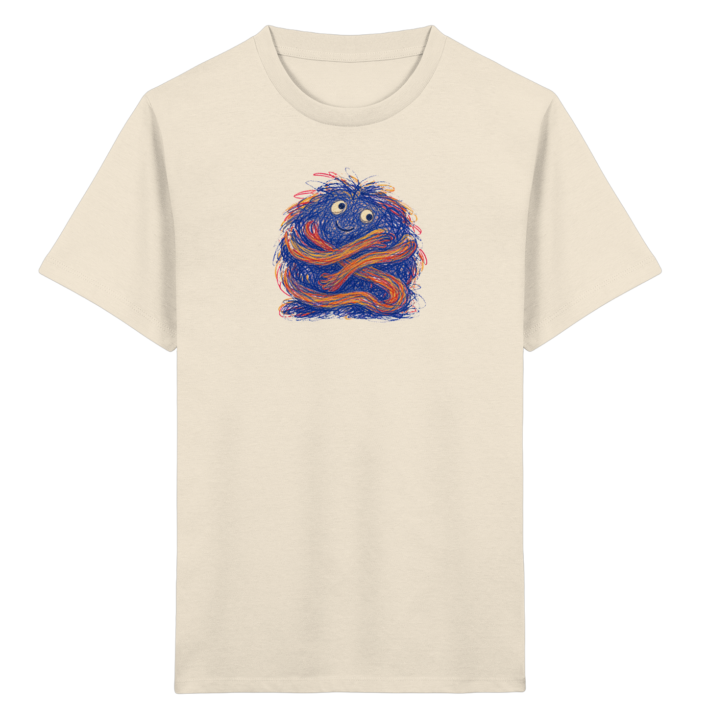 Knuddelknäuel Kritzelmonster Shirt - Kinder Bio T-Shirt