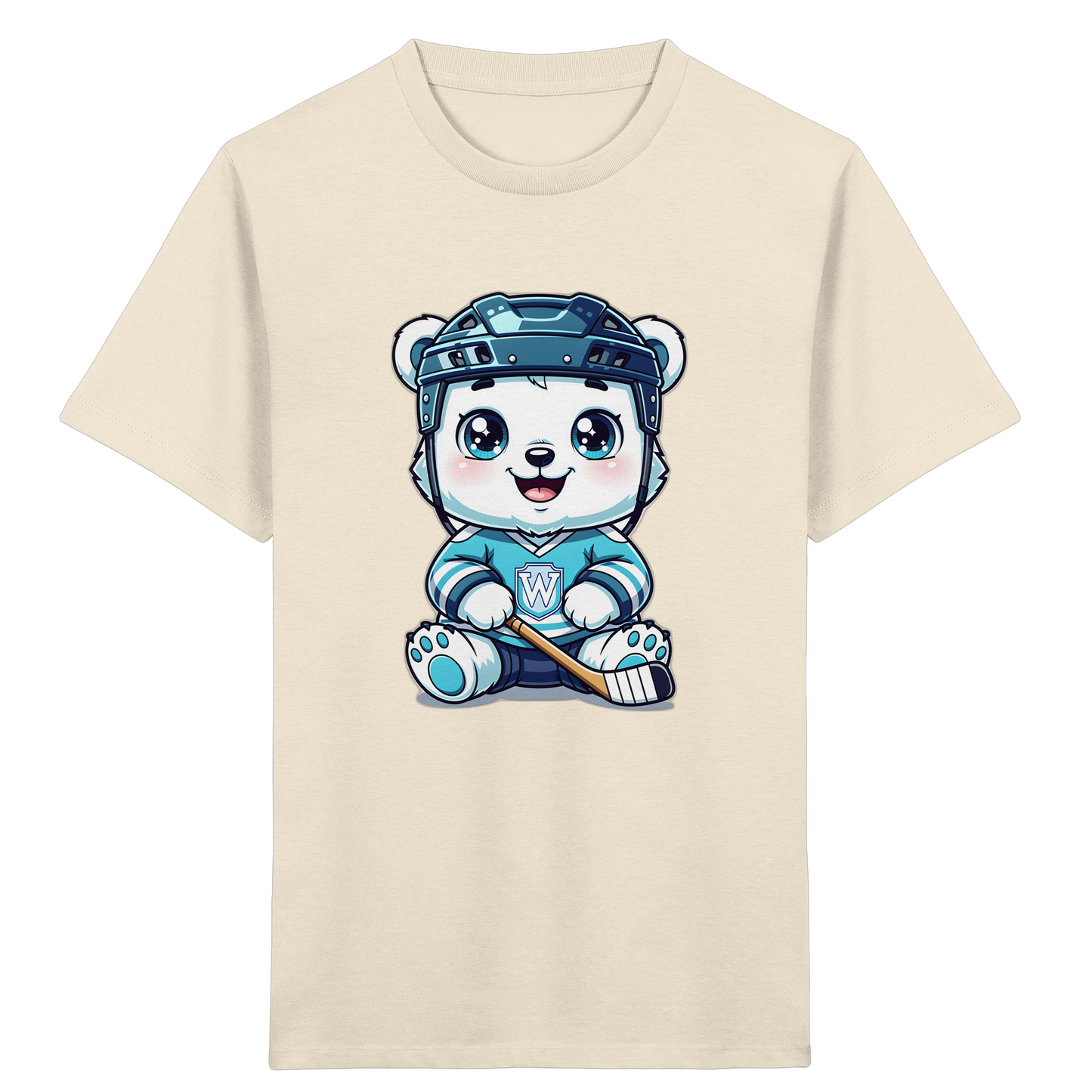 Eisbär Eishockey T-Shirt für Kinder