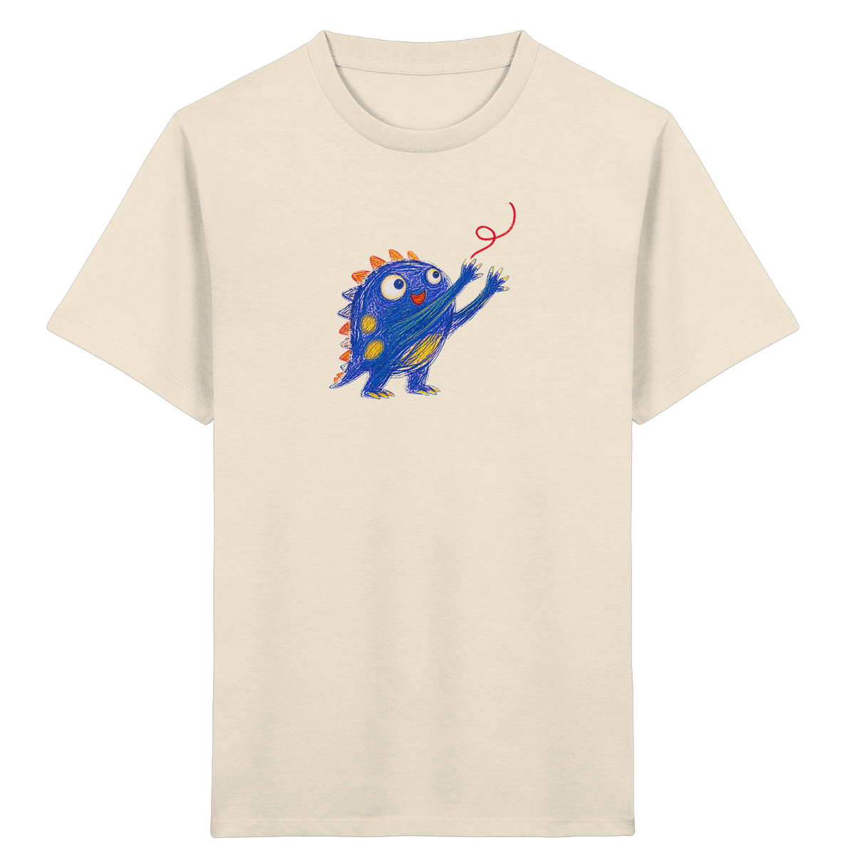 Fadenfänger Monster Kinder T-Shirt - Kinder Bio T-Shirt