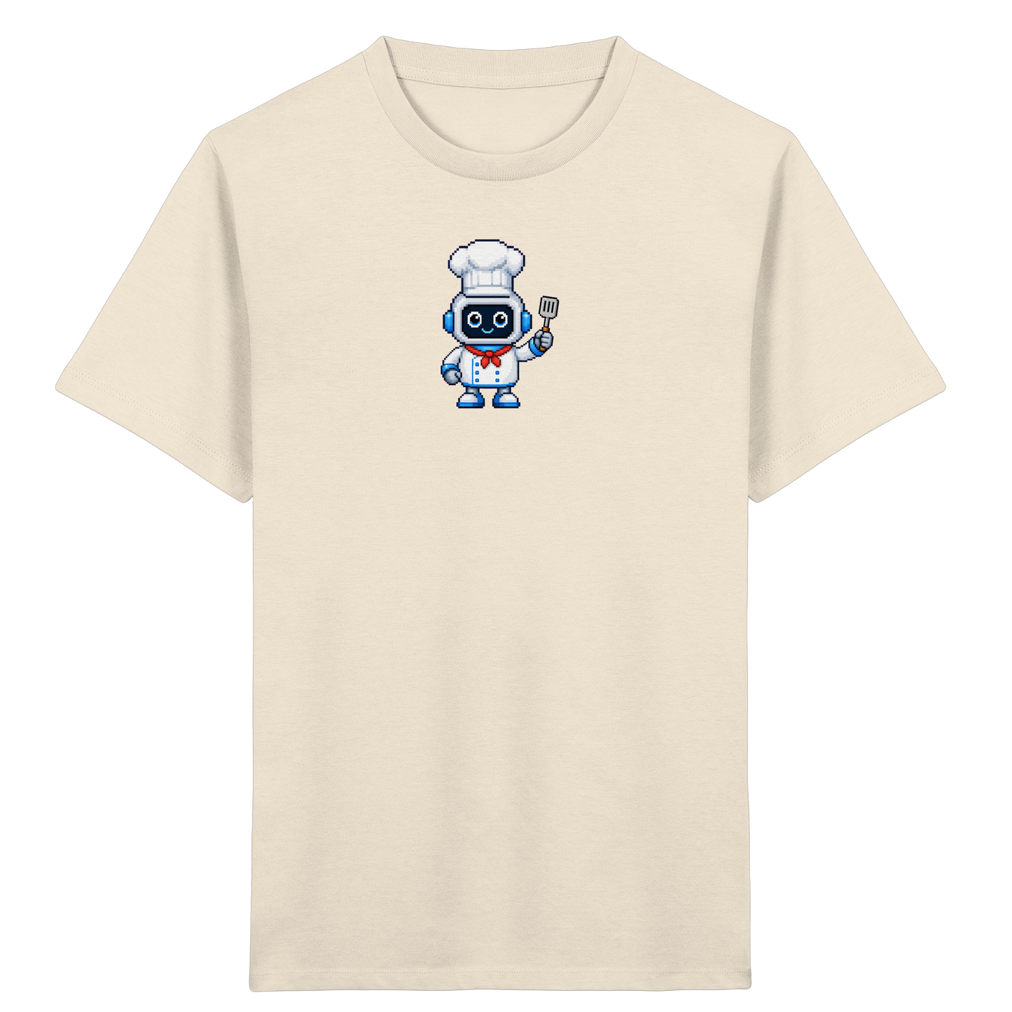 Pixel Roboter Koch: Dein Retro T-Shirt - Kinder T-Shirt