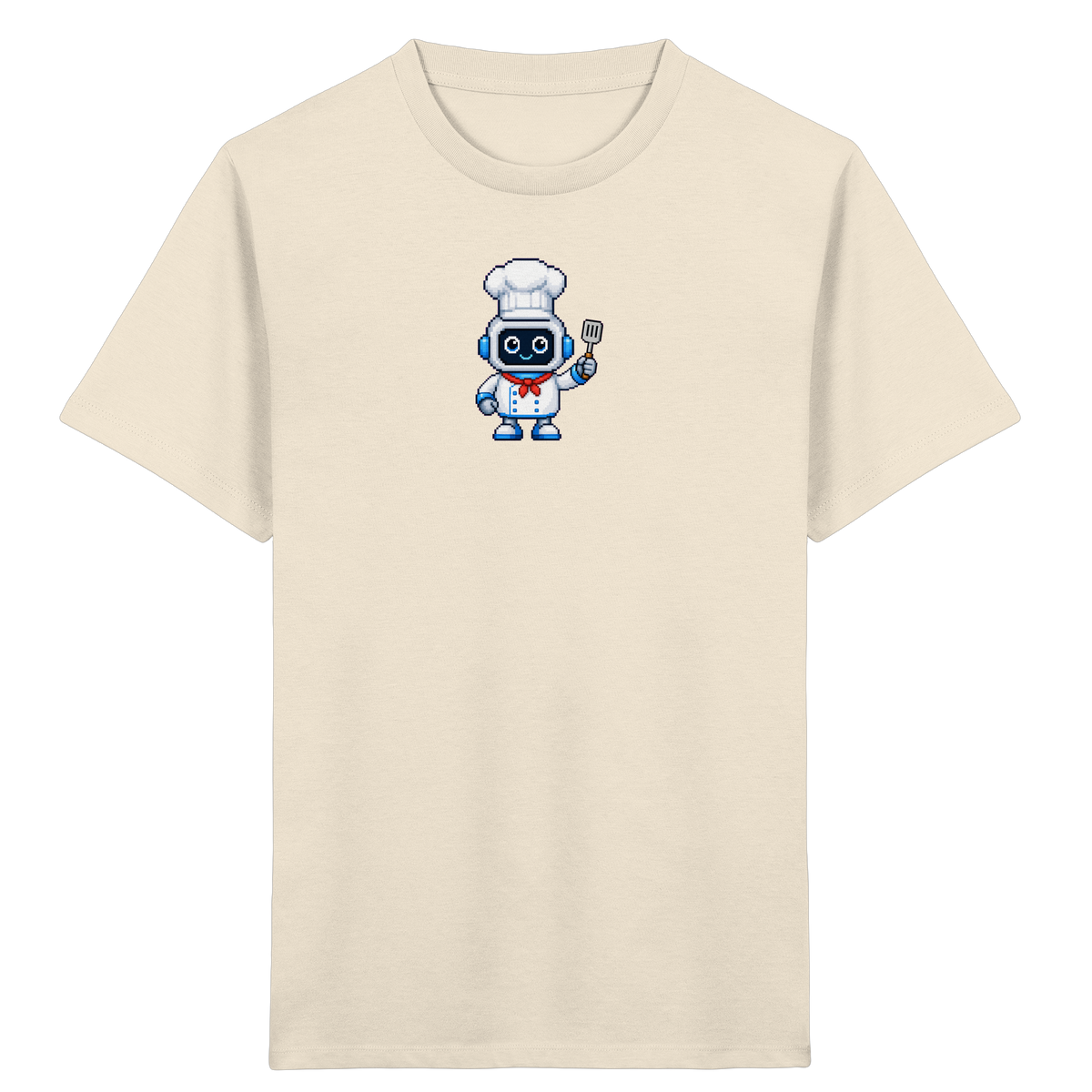 Pixel Roboter Koch: Dein Retro T-Shirt - Kinder T-Shirt