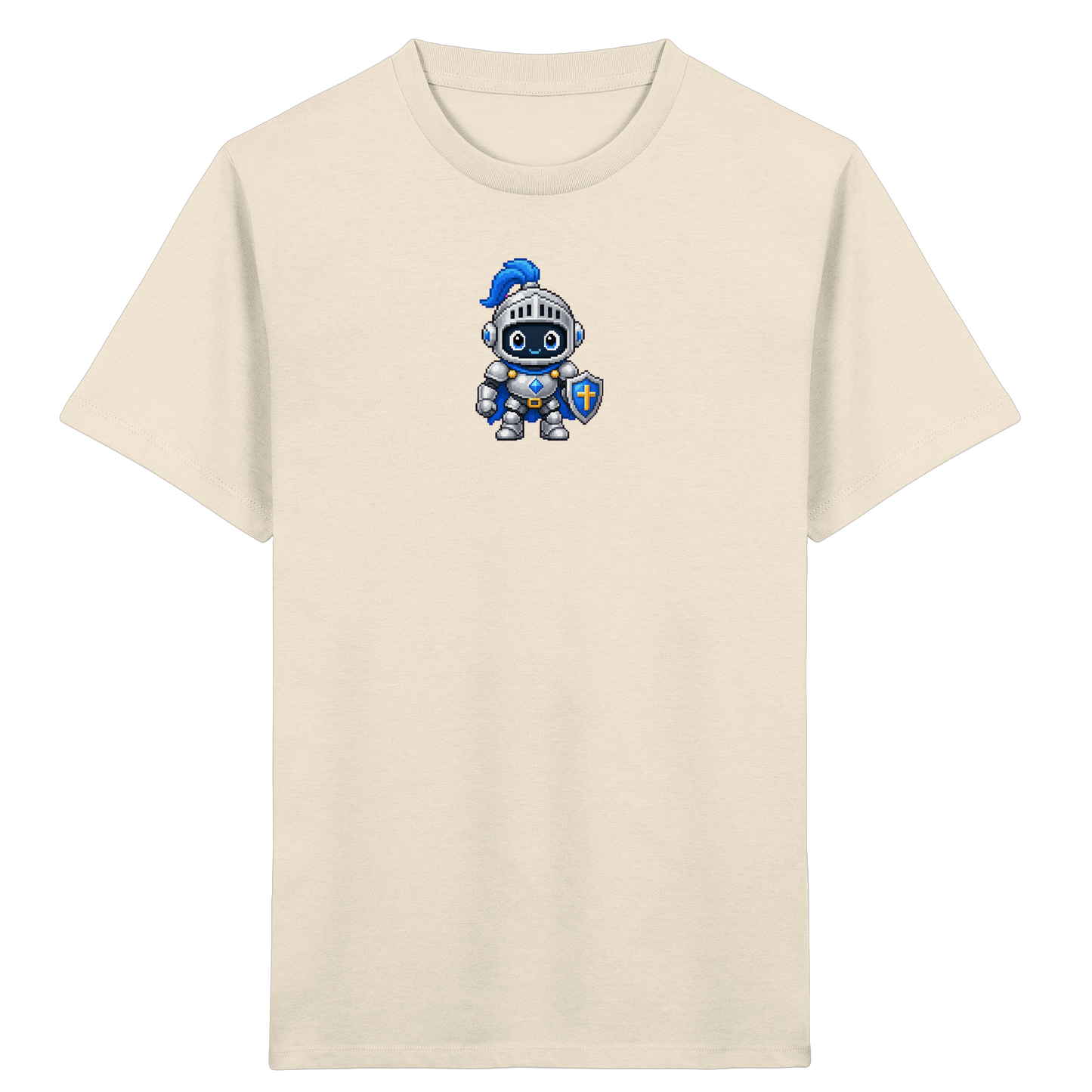 Pixel Ritter T-Shirt: Held im Spiel - Kinder T-Shirt