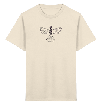 Vogel von oben - Kinder Bio T-Shirt