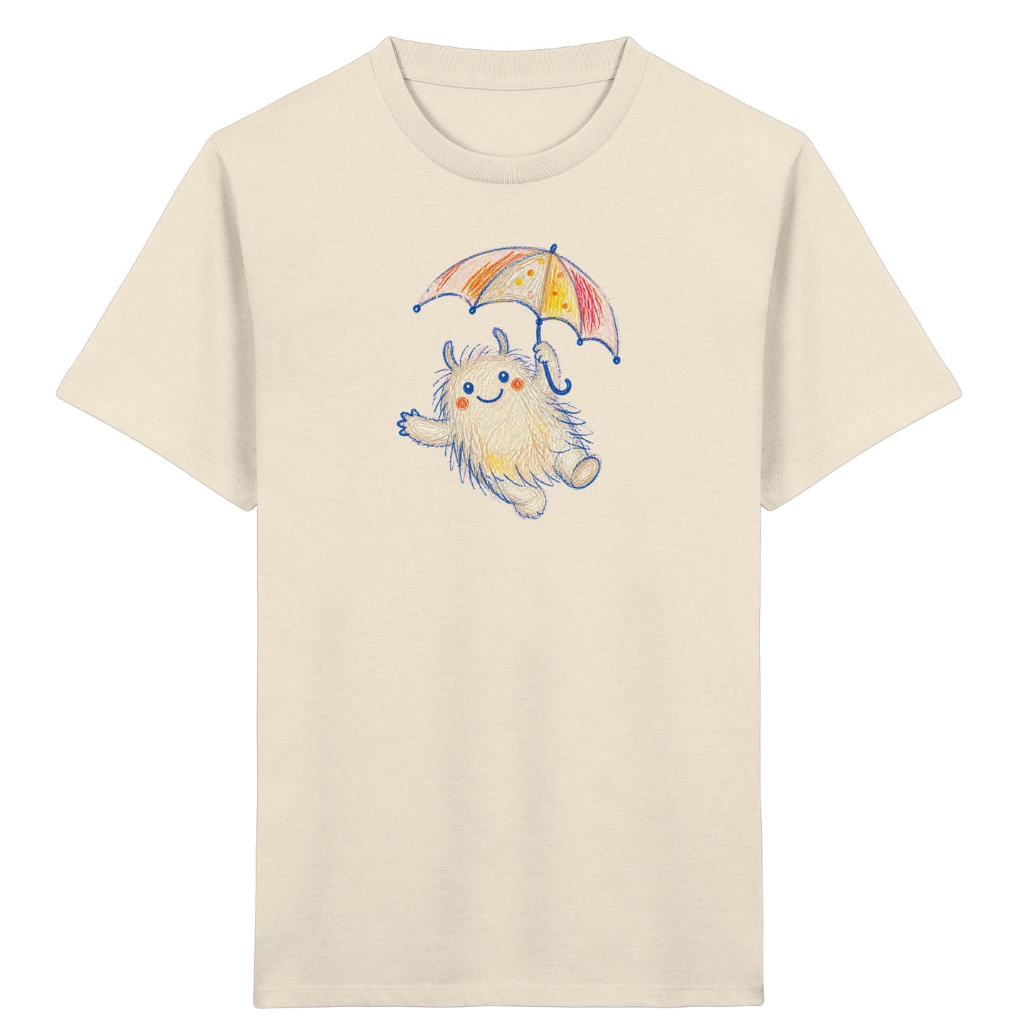 Schirmflieger Monster Kinder T-Shirt - Kinder Bio T-Shirt