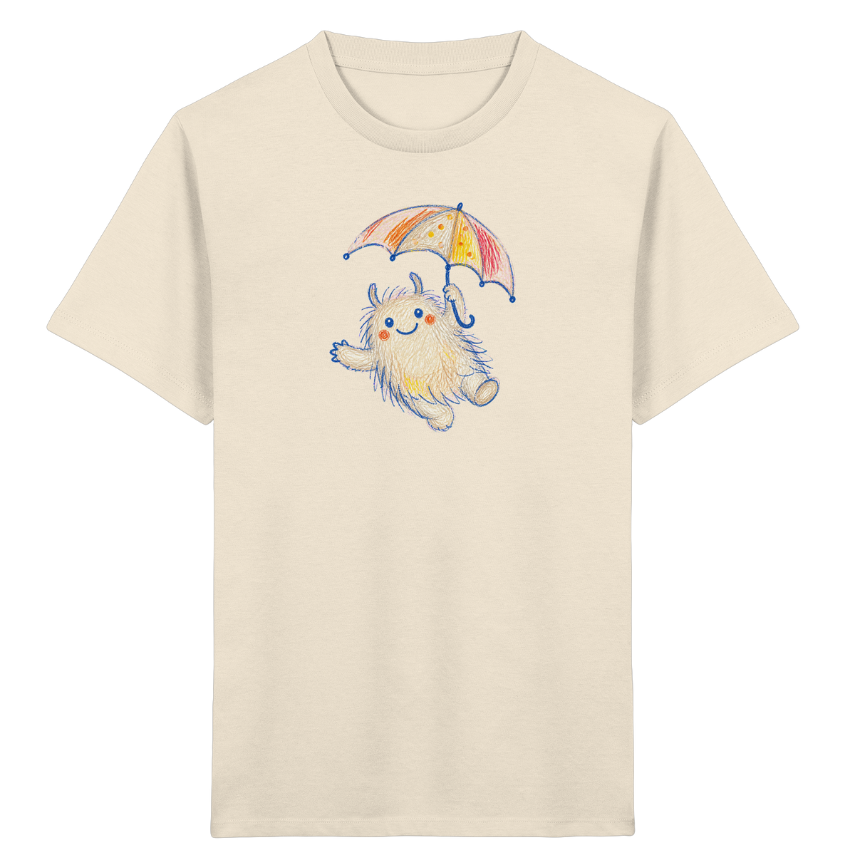 Schirmflieger Monster Kinder T-Shirt - Kinder Bio T-Shirt