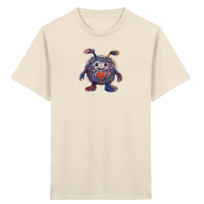 Herzknäuel Monster Kinder T-Shirt - Kinder Bio T-Shirt