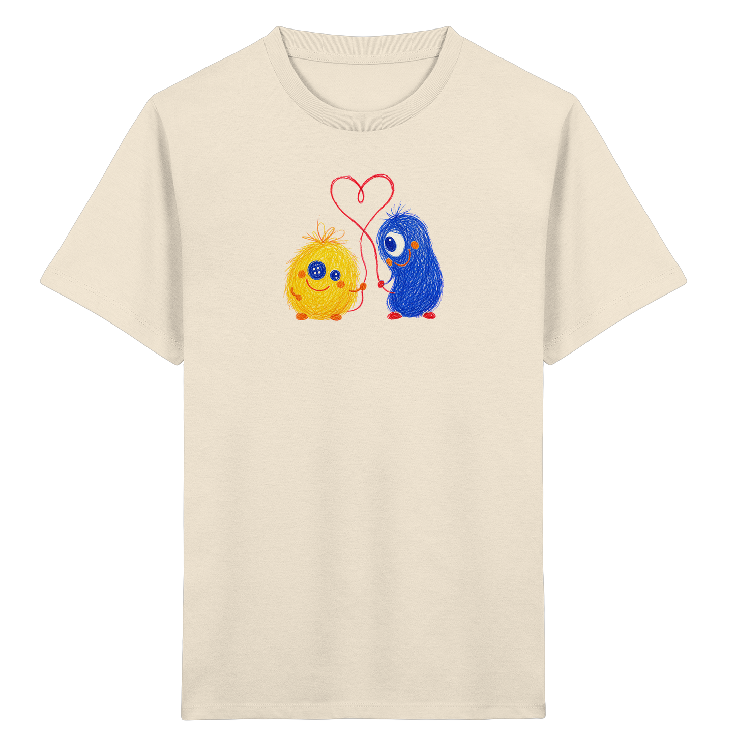 Freundschaftsfaden Monster T-Shirt - Kinder Bio T-Shirt