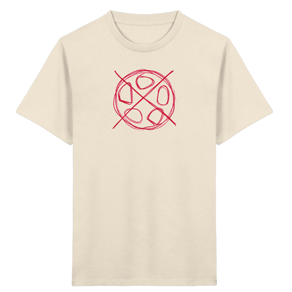 Krakel Fußball mit Stiften - Kinder Bio T-Shirt