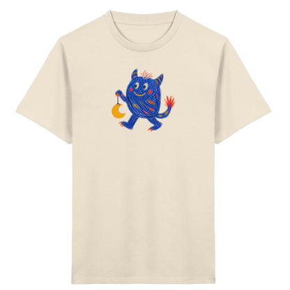 Mondlaterne Monster Kinder T-Shirt - Kinder Bio T-Shirt