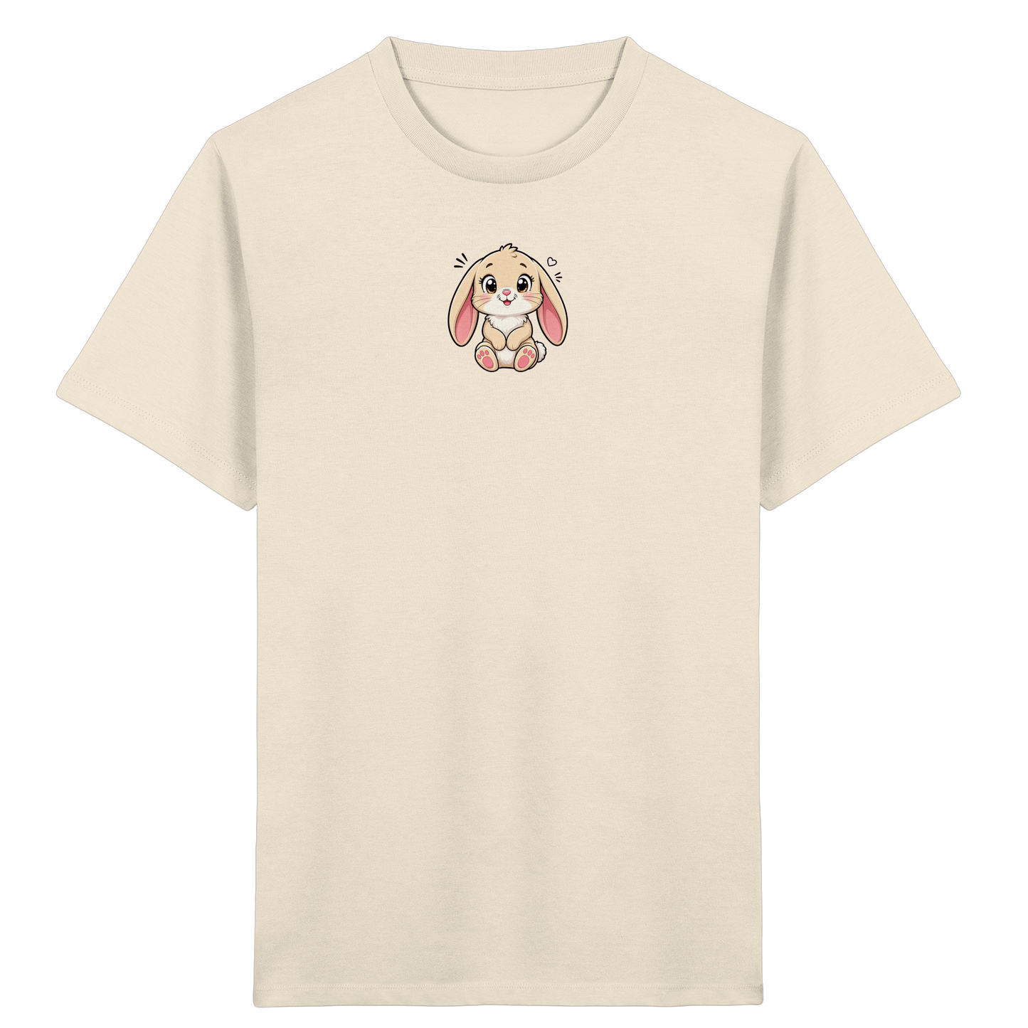 Niedliches Häschen T-Shirt: Freundliche Pfoten - Kinder Bio T-Shirt