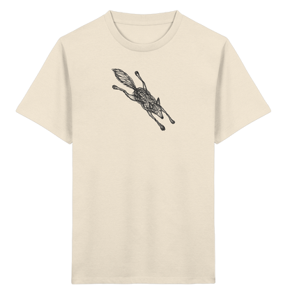 Wolf von oben - Kinder Bio T-Shirt