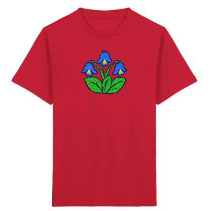 Kritzel Glockenblume Kinder Shirt - Kinder Bio T-Shirt