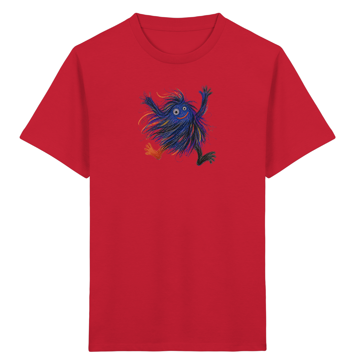 Wackelwuschel tanzt fröhlich - Kinder Bio T-Shirt