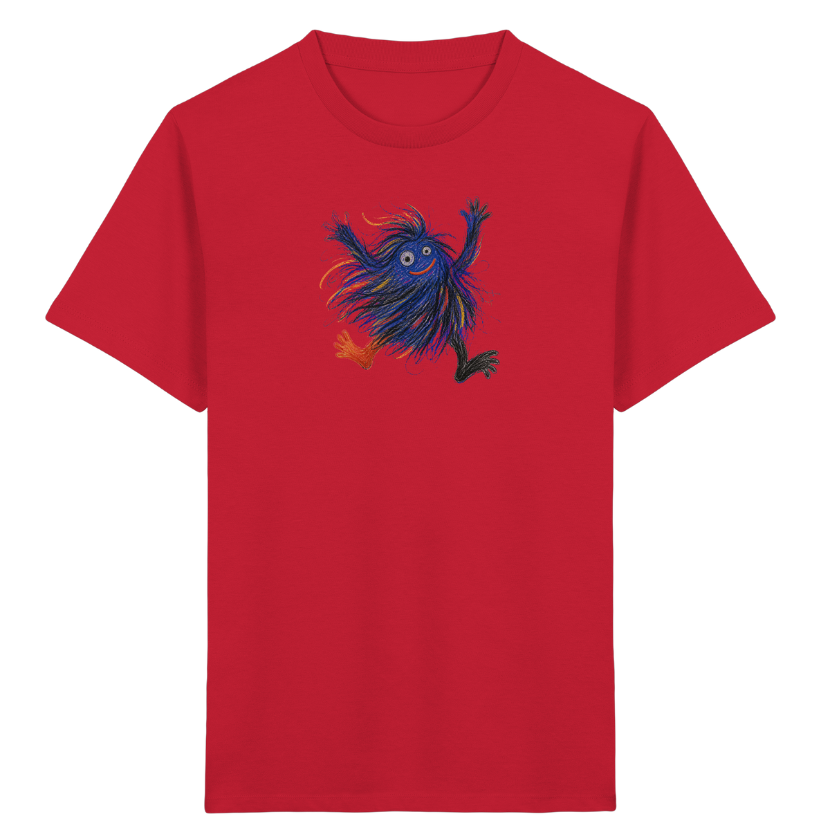 Wackelwuschel tanzt fröhlich - Kinder Bio T-Shirt