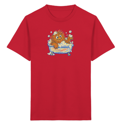 Badewannenzottel im Schaumbad - Kinder Bio T-Shirt