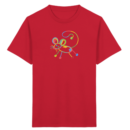 Farbpunkt Maus Kinder Shirt - Kinder Bio T-Shirt