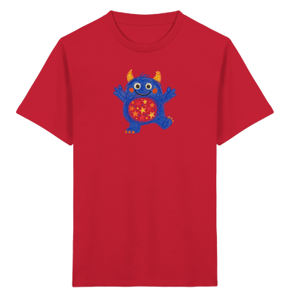 Funkelbauch Kritzelmonster Shirt - Kinder Bio T-Shirt