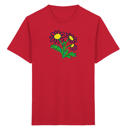 Kritzel-Kamille Kinder T-Shirt - Kinder Bio T-Shirt
