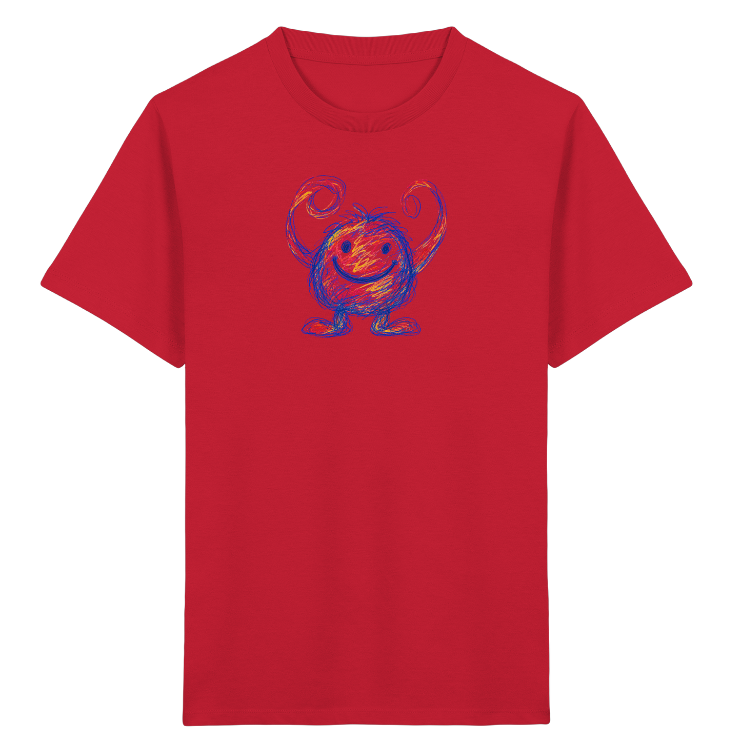 Nudelarme Kritzelmonster Shirt - Kinder Bio T-Shirt