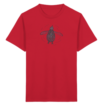 Pinguin von oben - Kinder Bio T-Shirt