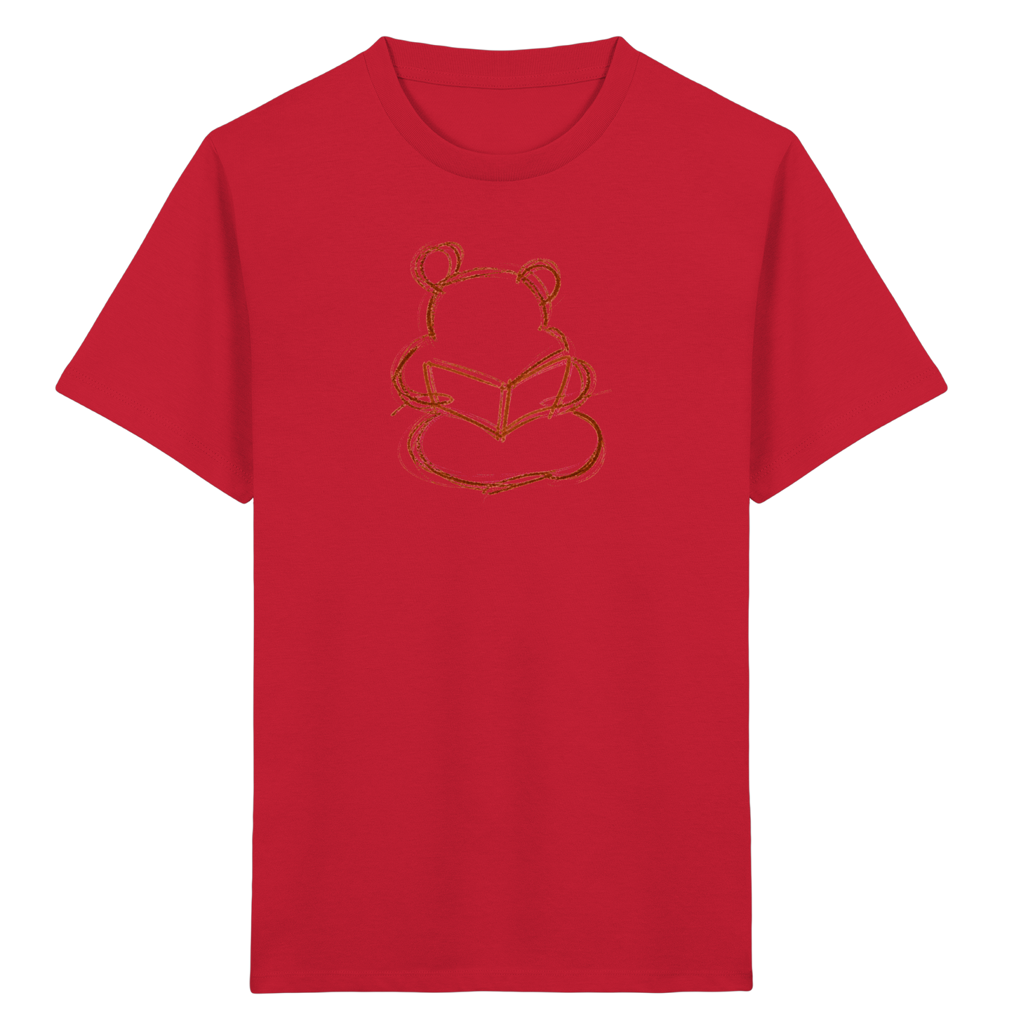 Kinder T-Shirt – Wackelbär mit offenem Buch