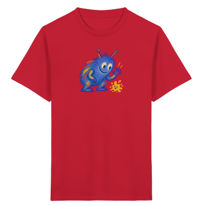Klecksfreund Monster Kinder T-Shirt - Kinder Bio T-Shirt