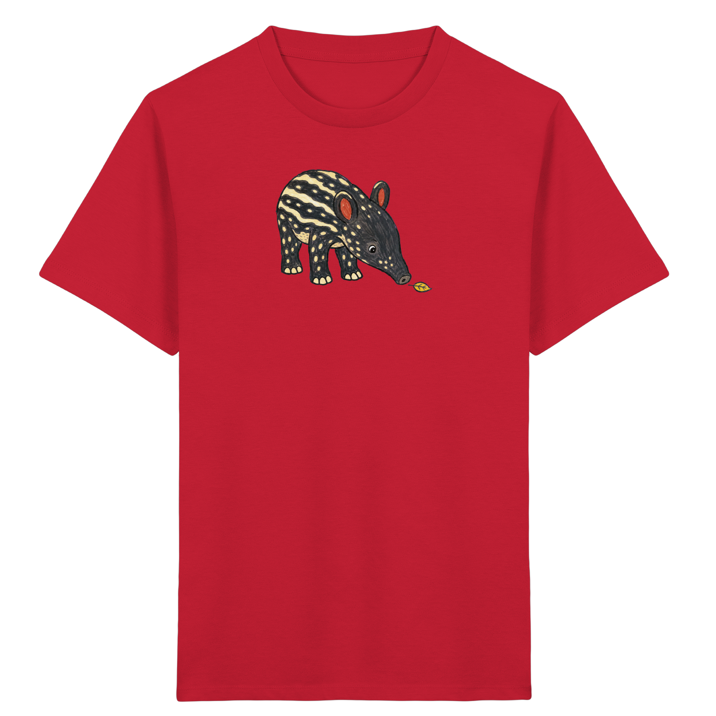 Niedliches Tapir T-Shirt fuer Kinder - Kinder Bio T-Shirt