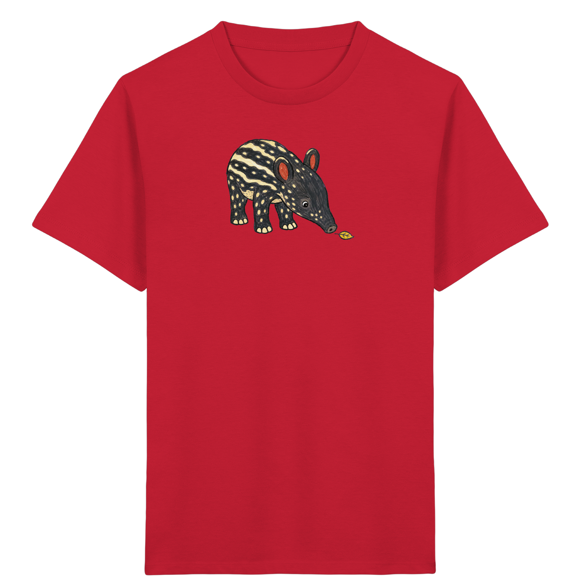 Niedliches Tapir T-Shirt fuer Kinder - Kinder Bio T-Shirt