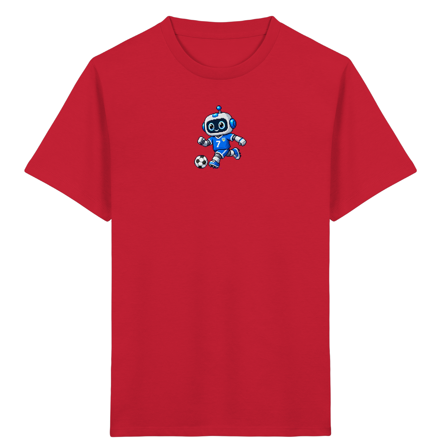 Pixel-Roboter: Retro-Shirt für kleine Technikfans - Kinder T-Shirt