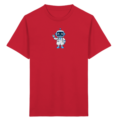 Pixel Roboter T-Shirt: Freundlich und cool - Kinder T-Shirt
