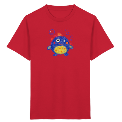 Blubberbauch Unterwasser Monster - Kinder Bio T-Shirt