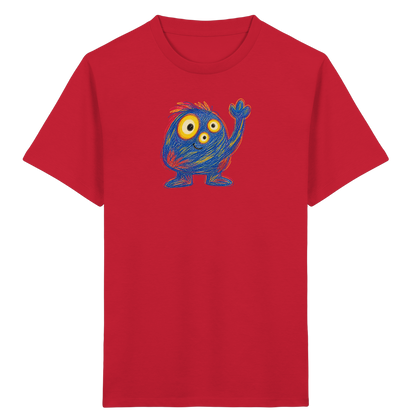 Dreiäuglein winkt fröhlich - Kinder Bio T-Shirt