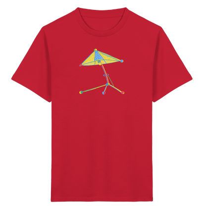 Bunte Farbpunkt Lampe - Kinder Bio T-Shirt