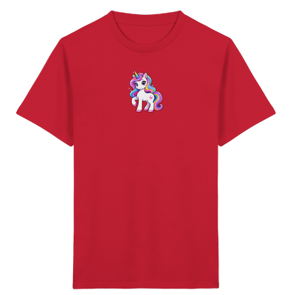 Magisches Einhorn T-Shirt mit Sternen - Kinder Bio T-Shirt