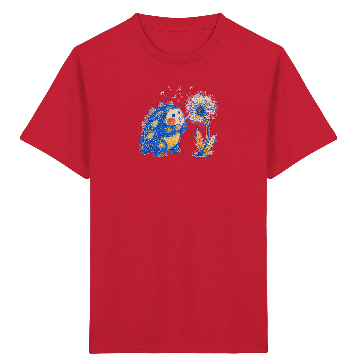 Pusteblümchen Monster Kinder Shirt - Kinder Bio T-Shirt