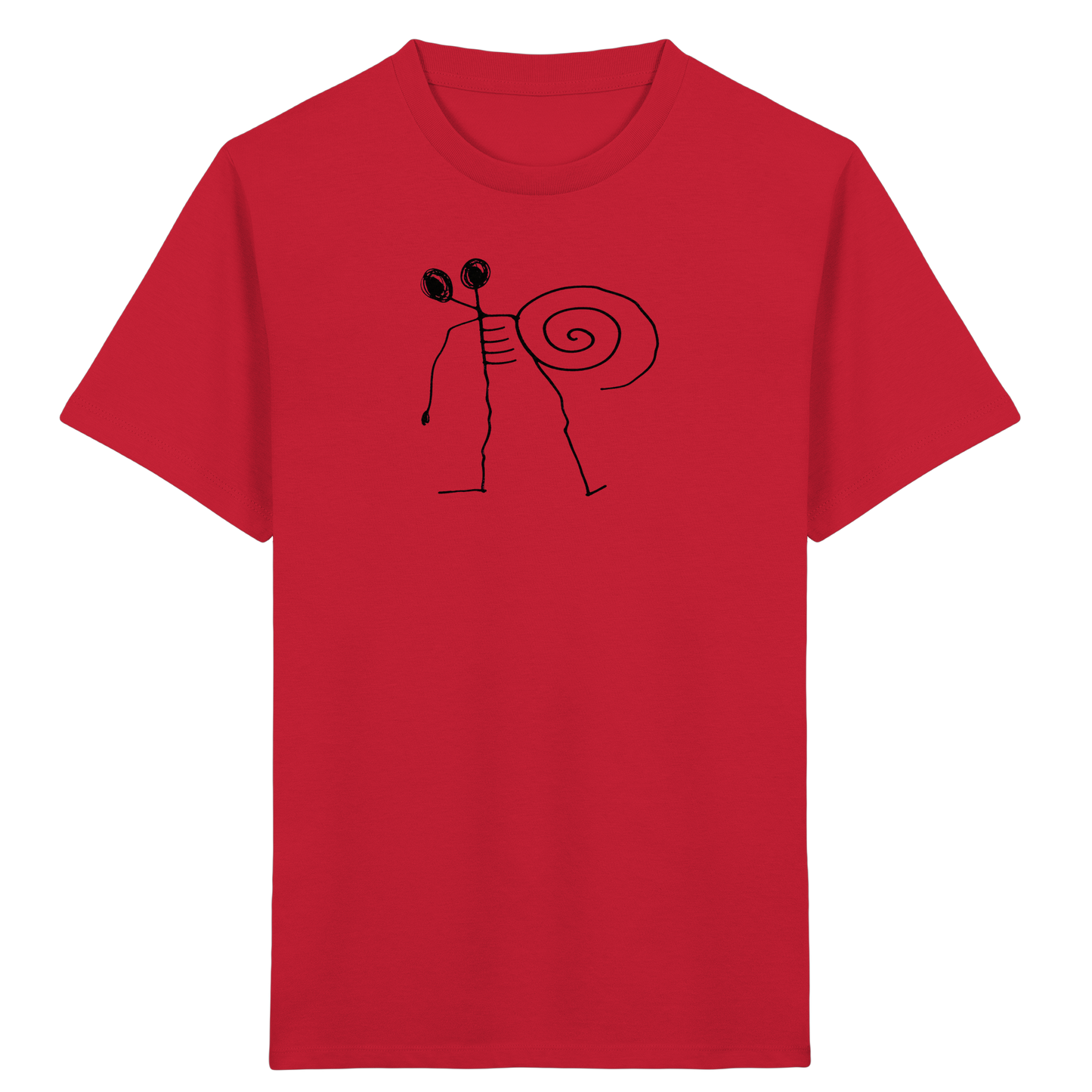 Kinder T-Shirt – Schneckenrücken Wesen Kinder Shirt