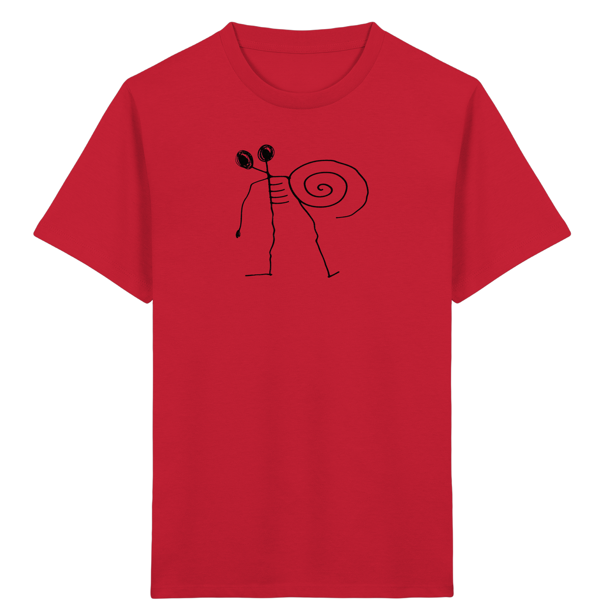 Schneckenrücken Wesen Kinder Shirt - Kinder Bio T-Shirt