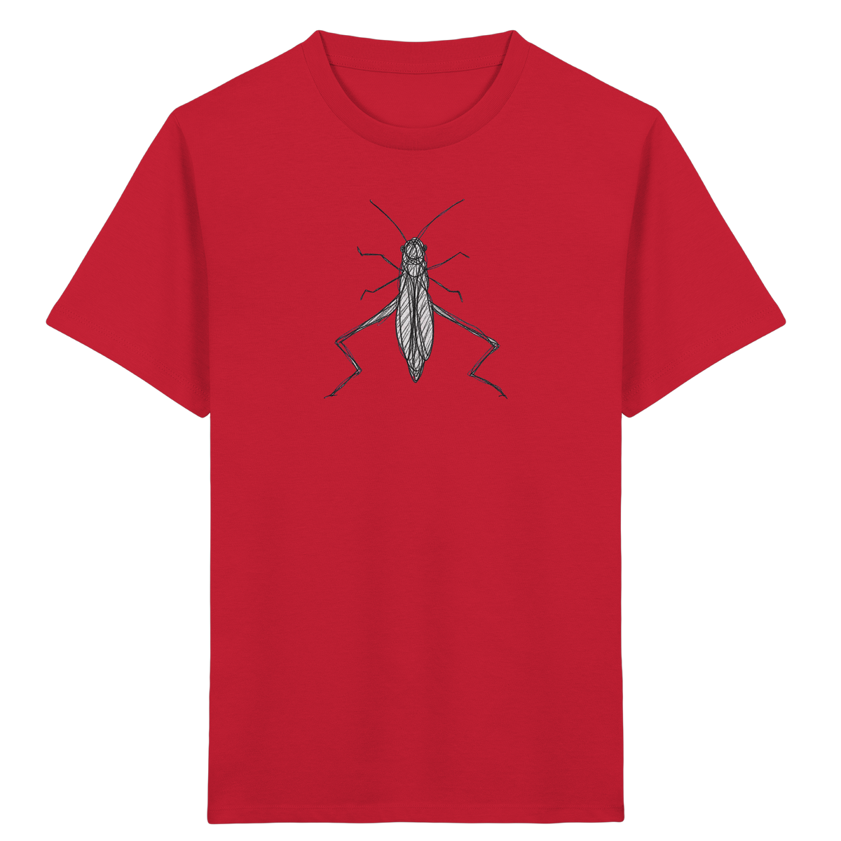 Grashüpfer von oben - Kinder Bio T-Shirt
