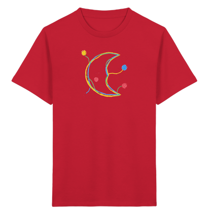 Farbpunkt Mond für Kinder - Kinder Bio T-Shirt