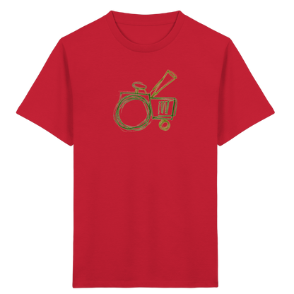 Wackeltraktor mit Schultüte - Kinder Bio T-Shirt