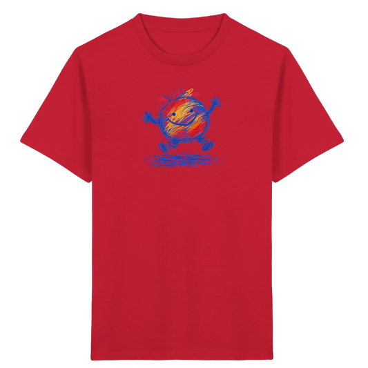 Pfützenhüpfer Kritzelmonster Kinder Shirt - Kinder Bio T-Shirt