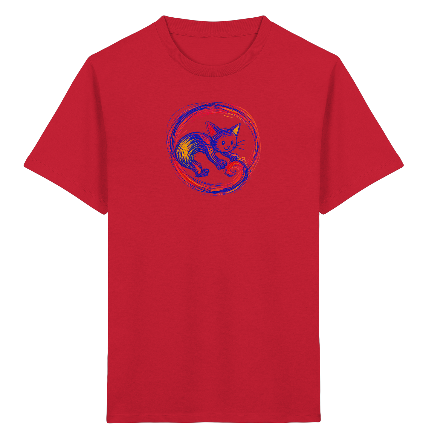 Kringelschwanz Monster Kinder T-Shirt - Kinder Bio T-Shirt