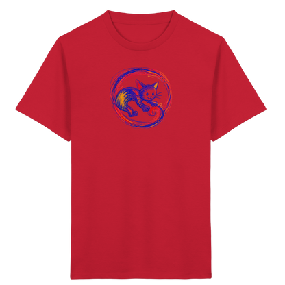 Kringelschwanz Monster Kinder T-Shirt - Kinder Bio T-Shirt