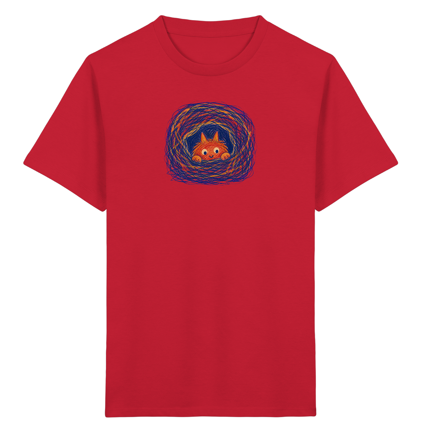 Kuschelhöhle Monster Kinder Shirt - Kinder Bio T-Shirt