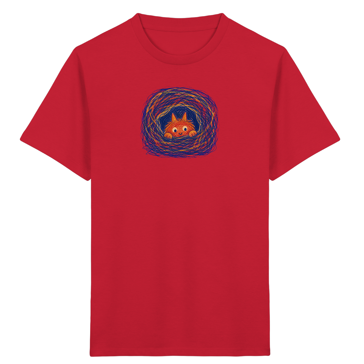 Kuschelhöhle Monster Kinder Shirt - Kinder Bio T-Shirt